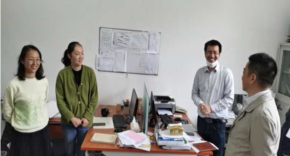 倪依纯副校长来机械工程学院调研