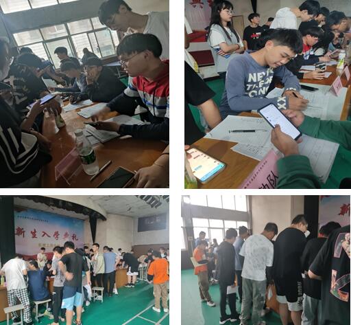 机械工程学院举行学生会、社团招新活动