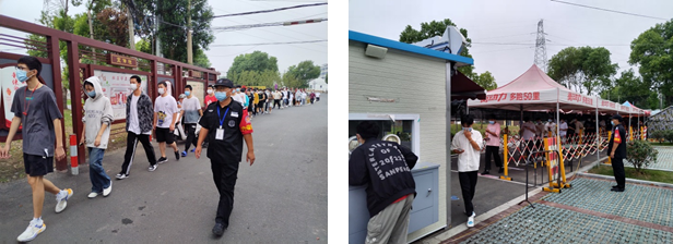 锡澄校区组织做好国庆假期留校学生核酸检测