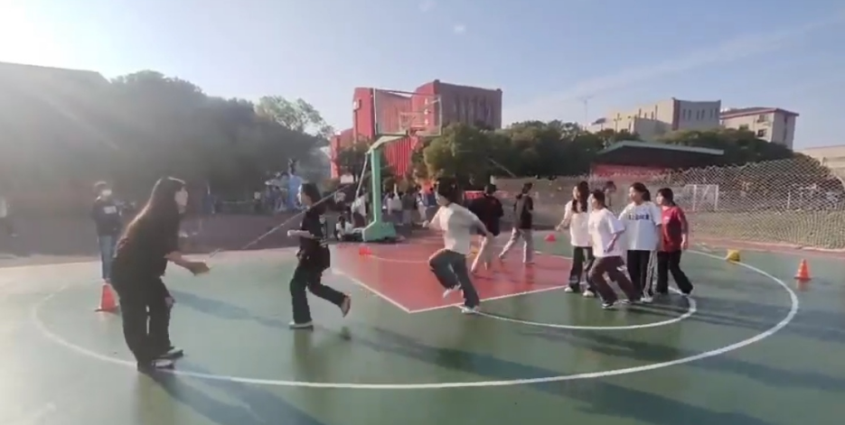 211711长绳训练备战运动会