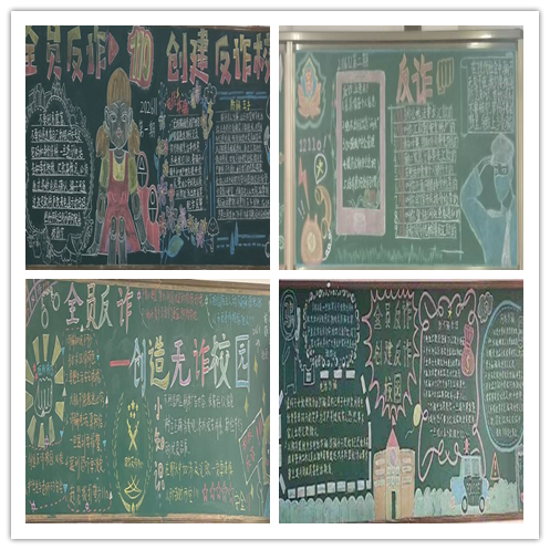 信息管理学院“全员反诈,创造无诈校园”黑板报比赛圆满结束